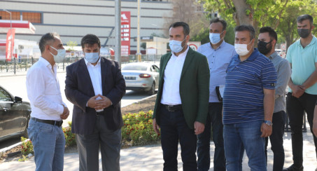 Başkan Şerifoğulları, Park ve Yeşil Alanları İnceledi