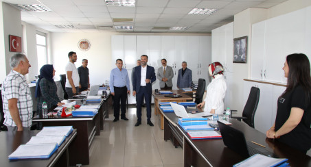 Başkan Şerifoğulları, Personeliyle Bayramlaştı