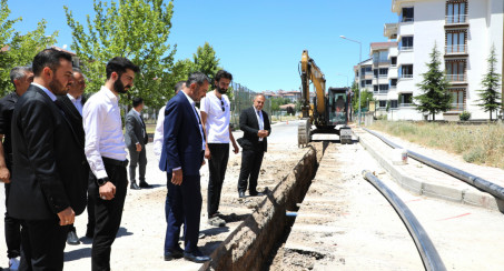 BAŞKAN ŞERİFOĞULLARI SAHA İNCELEMELERİNİ SÜRDÜRÜYOR