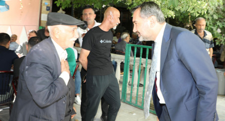 Başkan Şerifoğulları, Şehit İlhanlar Caddesi'nde İncelemelerde Bulundu