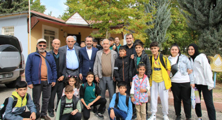 BAŞKAN ŞERİFOĞULLARI, SPOR KÖYÜ İNŞA ÇALIŞMALARINI İNCELEDİ