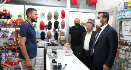 Başkan Şerifoğulları, Yazıkonak Beldesi'ni Ziyaret Etti