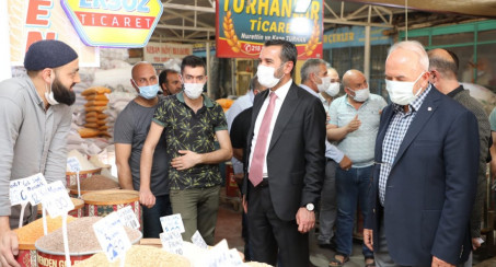 Başkan Şerifoğulları Yeni Normalleşme Süreciyle Başlattığı Esnaf Ziyaretlerini Sürdürüyor