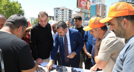 Başkan Şerifoğulları, Yoğun Saha Temaslarına Devam Ediyor