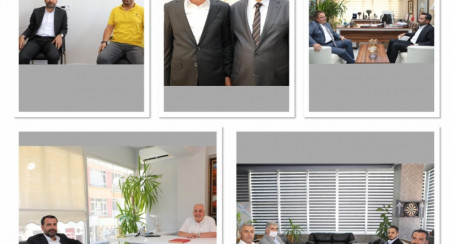 BAŞKAN ŞERİFOĞULLARI'NDAN YEREL GAZETELERE ZİYARET