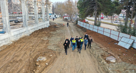 Başkan Vizyon Projelerini Yerinde İnceledi