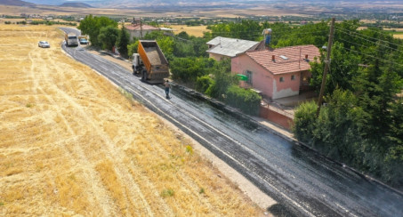 BELEDİYE ASFALT SEZONUNU DEĞERLENDİRİYOR