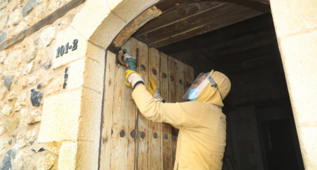Belediye Konukevi'nde Restorasyon Çalışmaları Devam Ediyor