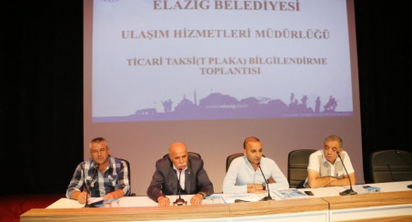 ELAZIĞ'DA TAKSİ HİZMETLERİ REHABİLİTE EDİLİYOR