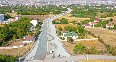 Aksaray Mahallesi Güney Çevre Yolu Bağlantısının Yüzde 80'i Tamamlandı
