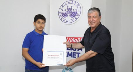 EBEGEM'de Sertifika Töreni