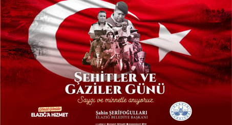 Elazığ Belediye Başkanı Şerifoğulları'ndan 19 Eylül Gaziler Günü Mesajı