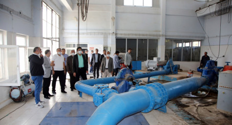 Elazığ Belediye Meclis Üyeleri Su Arıtma Tesisinde İncelemelerde Bulundular