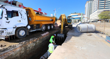 Elazığ Belediyesi Altyapı Çalışmalarını Sürdürüyor