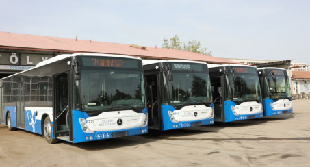 Elazığ Belediyesi Araç Filosuna 4 Otobüs Daha Ekledi