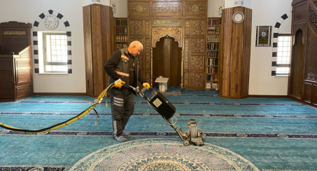 ELAZIĞ BELEDİYESİ CAMİLERDE RAMAZAN HAZIRLIĞINI SÜRDÜRÜYOR