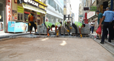 ELAZIĞ BELEDİYESİ ÇEVRE DÜZENLEME ÇALIŞMALARINI SÜRDÜRÜYOR