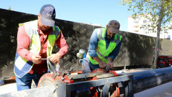 Elazığ Belediyesi, Cumhuriyet Mahallesi'nde Altyapı Yenileme Çalışmasına Devam Ediyor