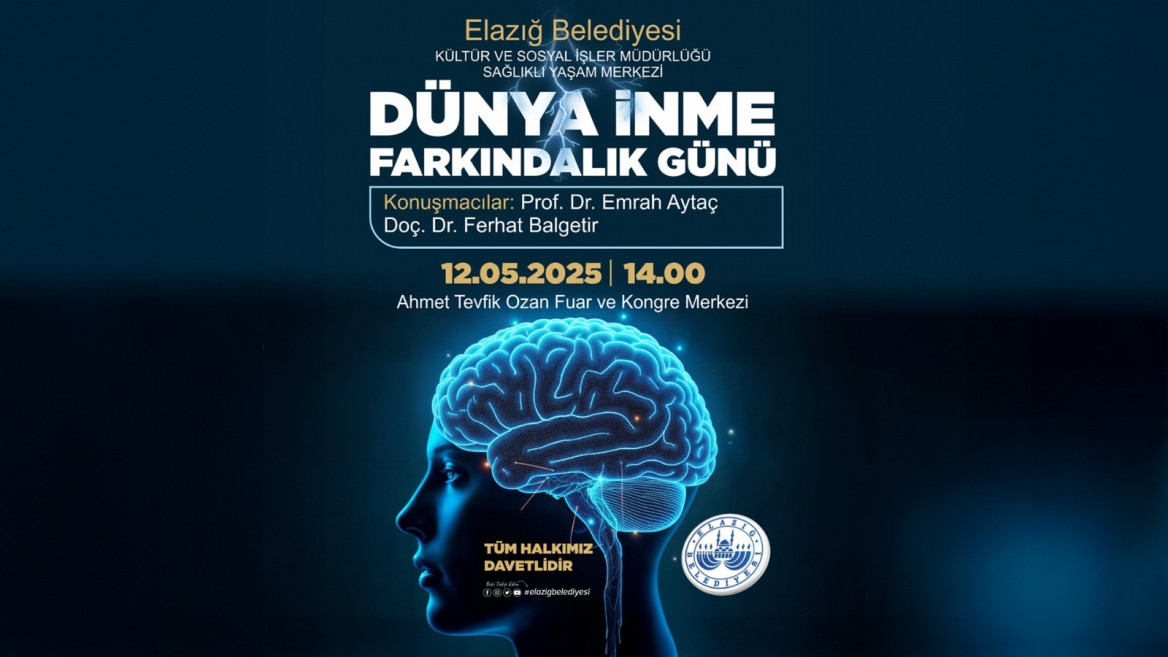 Elazığ Belediyesi, Dünya İnme Farkındalık Günü Dolayısıyla Seminer Düzenleyecek