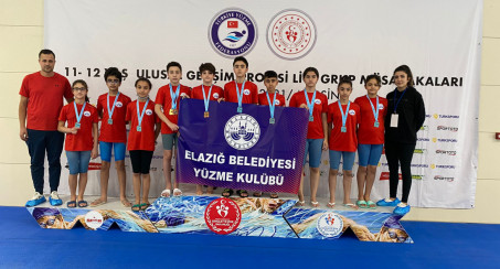 Elazığ Belediyesi EBUAŞ Spor Kulübü Yüzmede de İddialı
