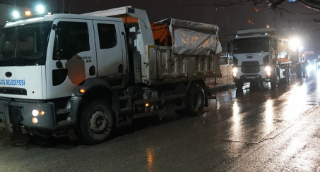Elazığ Belediyesi Ekipleri, Karla Mücadele İçin Hazır