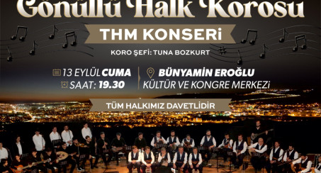 Elazığ Belediyesi Gönüllü Halk Korosu'ndan THM Konseri