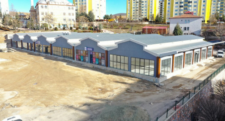 Elazığ Belediyesi Hilalkent Sosyal Hizmet Binası Büyük Oranda Tamamlandı