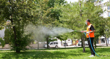 Elazığ Belediyesi, İlaçlama Çalışmalarını Aralıksız Sürdürüyor