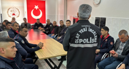Elazığ Belediyesi İtfaiye Personeline 'Yangın Sonrası Olay Yeri İnceleme' Eğitimi Verildi