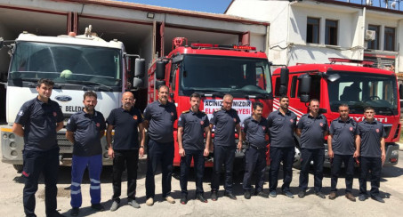 Elazığ Belediyesi İtfaiyesi'nden Manavgat'a Destek