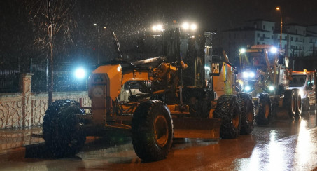 ELAZIĞ BELEDİYESİ, KARLA MÜCADELEYE HAZIR