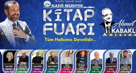 Elazığ Belediyesi Kitap Fuarı 8 Ekim'de Açılıyor