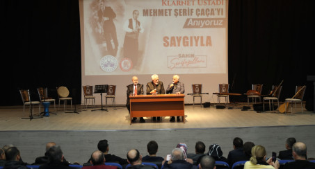 Elazığ Belediyesi, Klarnet Ustası Mehmet Şerif Çaça (Çeçen)'e Anma Programı Düzenledi