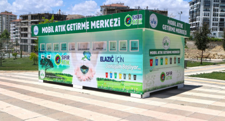 Elazığ Belediyesi Mahallelere Mobil Atık Merkezleri Yerleştiriyor