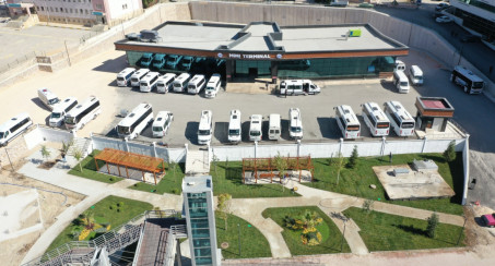 Elazığ Belediyesi Mini Terminal Binası Tamamlandı