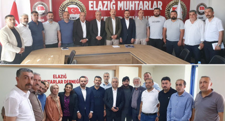 ELAZIĞ BELEDİYESİ MUHTARLARLA YENİ DÖNEMDE DE ÖNEMLİ FAALİYETLER GERÇEKLEŞTİRECEK