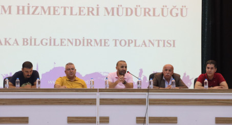 Elazığ Belediyesi'nde T Plakayla İlgili Çalışma Programı Bilgilendirme Toplantısı Yapıldı