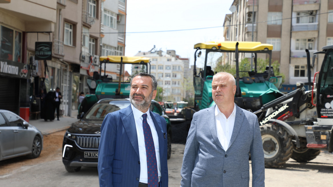 Elazığ Belediyesi'nden Asfalt Hamlesi