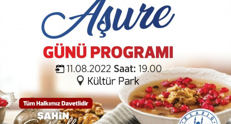 Elazığ Belediyesi'nden Aşure Günü Programı