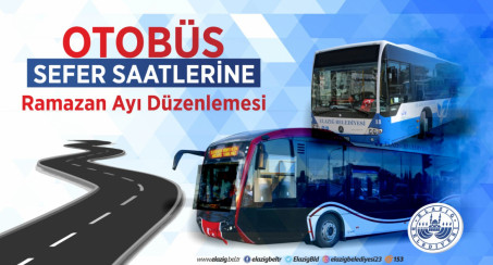 Elazığ Belediyesi'nden Duyuru