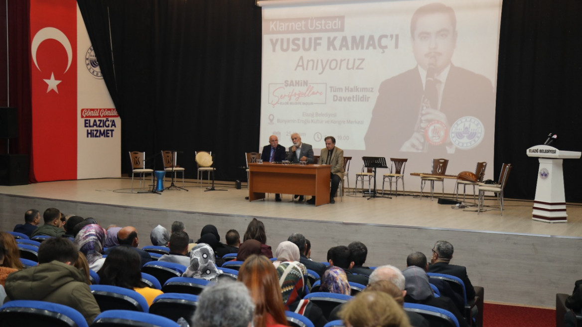 Elazığ Belediyesi'nden Klarnet Ustası Yusuf Kamaç'a Vefa
