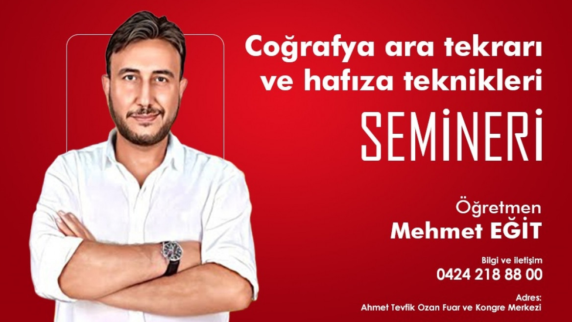 Elazığ Belediyesi'nden KPSS Adaylarına Yönelik Ücretsiz Seminer