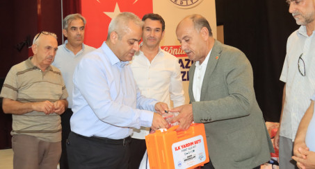 Elazığ Belediyesi'nden Muhtarlara İlk Yardım Seti ve Yangın Söndürme Tüpü
