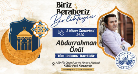 Elazığ Belediyesi'nden Ramazan Etkinliklerine Davet