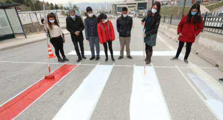 Elazığ Belediyesi'nden  'Yaya Önceliği Kırmızı Çizgimizdir' Kampanyasına Destek