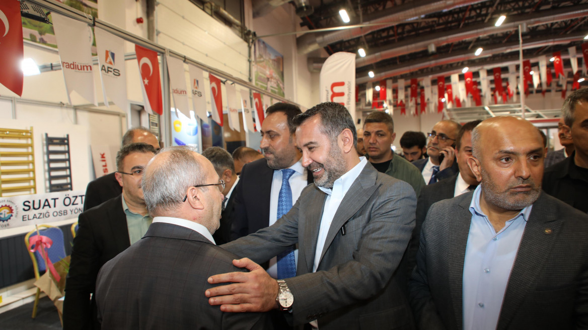 Elazığ Belediyesi'nin Düzenlediği İnşaat Fuarı'nın Açılışı Gerçekleştirildi