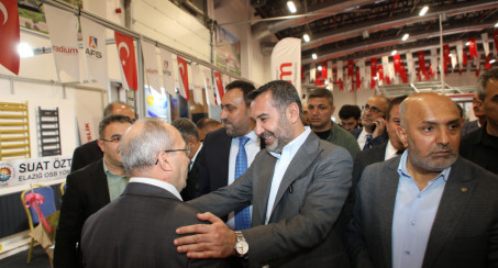 Elazığ Belediyesi'nin Düzenlediği İnşaat Fuarı'nın Açılışı Gerçekleştirildi