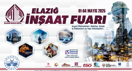 Elazığ Belediyesi'nin Düzenleyeceği İnşaat ve Yapı Fuarı, Perşembe Günü Başlıyor
