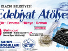 Elazığ Belediyesi'nin Edebiyat Atölyesi Başvuruları Başladı