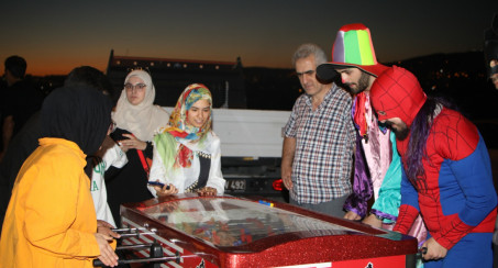 Elazığ Belediyesi'nin Sanayi Mahallesi'nde Gerçekleştirdiği Çocuk Eğlencesine Ailelerden Yoğun İlgi